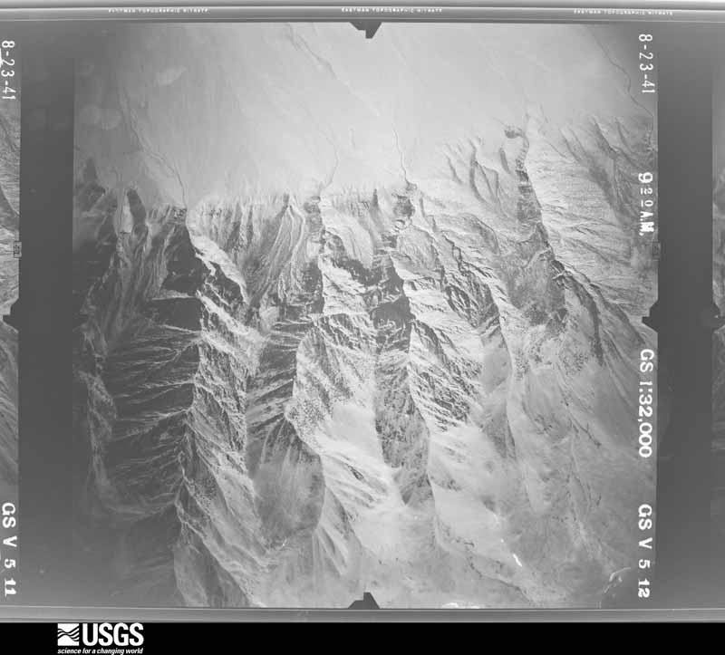 U.S. Geological Survey aerial photograph, 1941-08-23, scale 1:32000