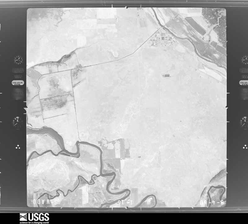 U.S. Geological Survey aerial photograph, 1960-08-05, scale 1:35000
