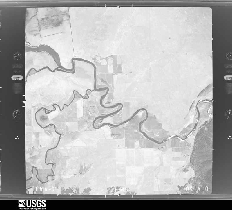 U.S. Geological Survey aerial photograph, 1960-08-05, scale 1:35000