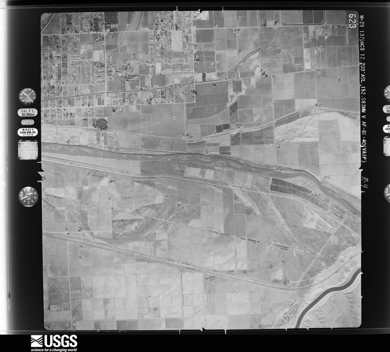 U.S. Geological Survey aerial photograph, 1962-01-26, scale 1:24400