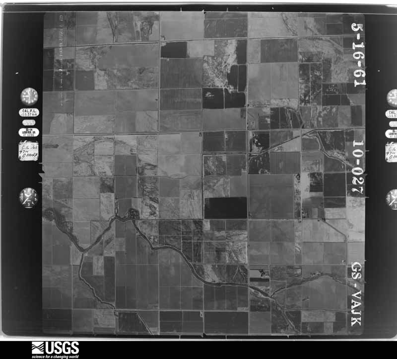 U.S. Geological Survey aerial photograph, 1961-05-01, scale 1:24000
