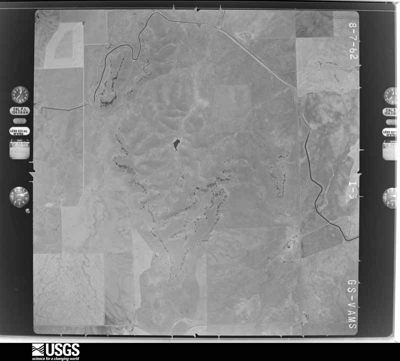 U.S. Geological Survey aerial photograph, 1962-08-10, scale 1:24000