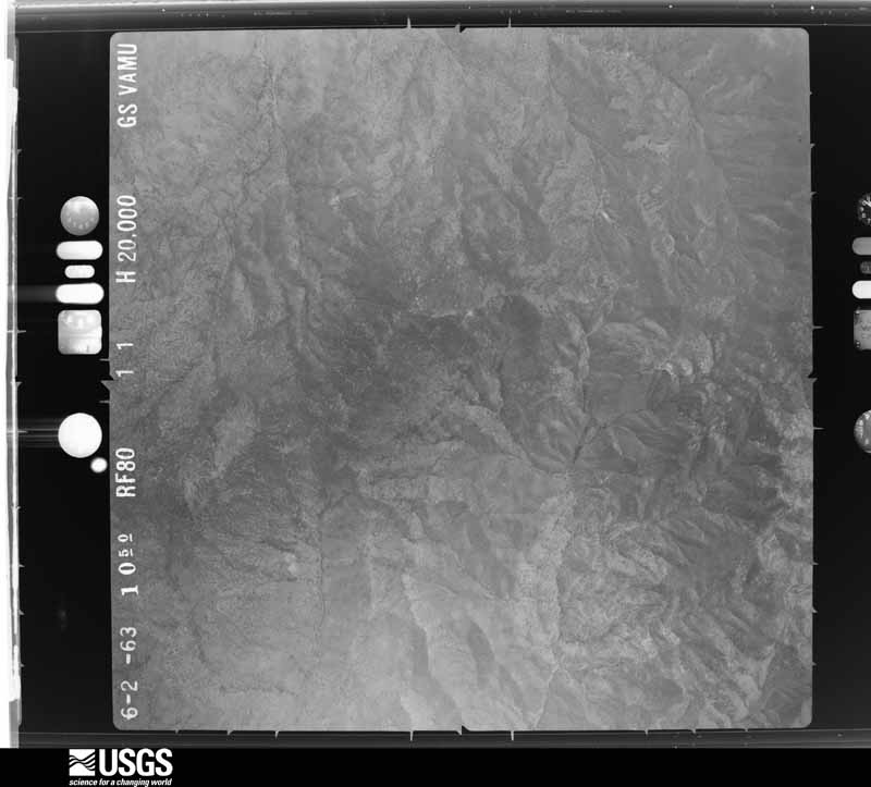 U.S. Geological Survey aerial photograph, 1963-04-23, scale 1:40000