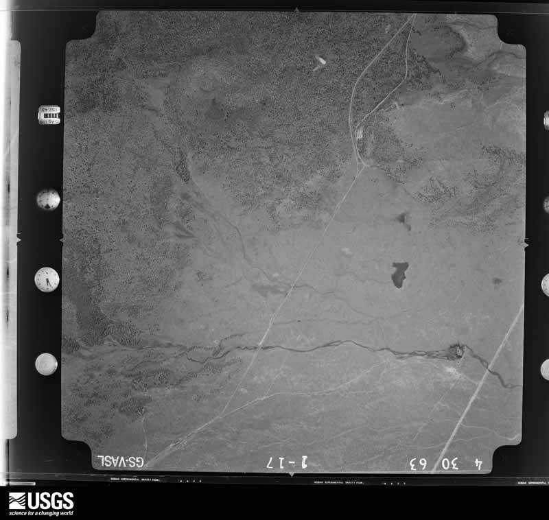 U.S. Geological Survey aerial photograph, 1963-04-30, scale 1:20000