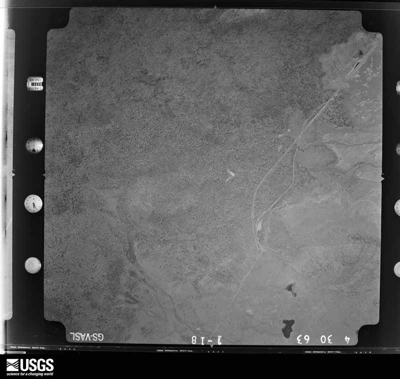 U.S. Geological Survey aerial photograph, 1963-04-30, scale 1:20000