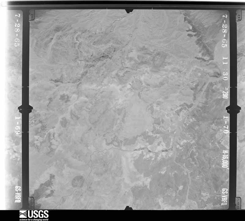 U.S. Geological Survey aerial photograph, 1965-09-08, scale 1:32000