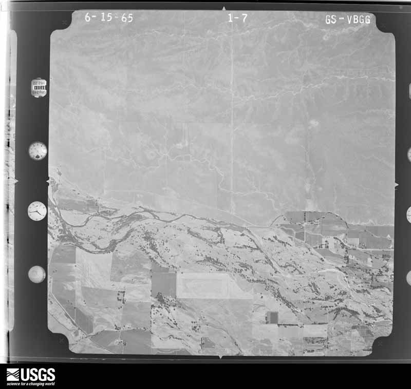 U.S. Geological Survey aerial photograph, 1965-06-22, scale 1:24000