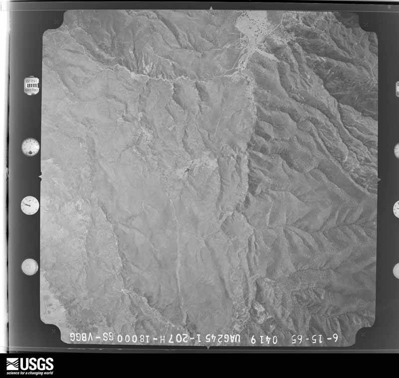 U.S. Geological Survey aerial photograph, 1965-06-22, scale 1:36000