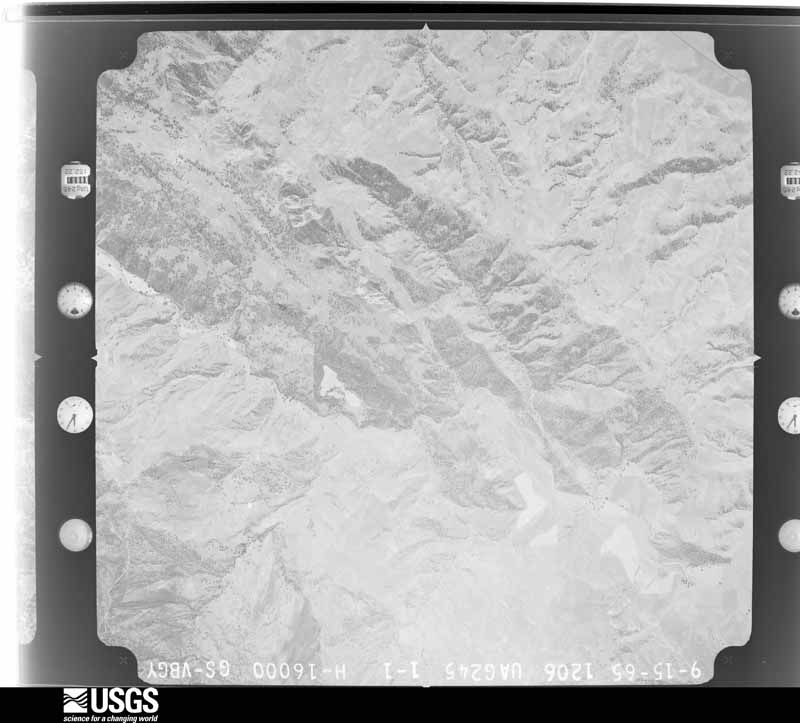 U.S. Geological Survey aerial photograph, 1965-09-19, scale 1:32000