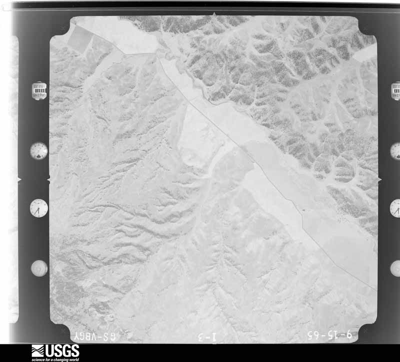 U.S. Geological Survey aerial photograph, 1965-09-19, scale 1:32000
