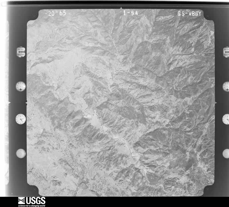 U.S. Geological Survey aerial photograph, 1965-09-19, scale 1:32000
