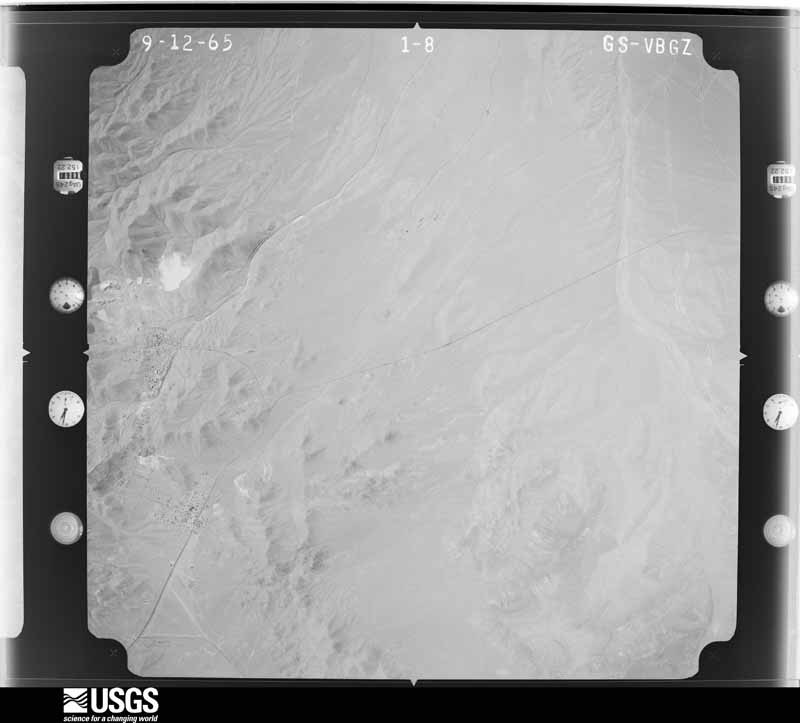 U.S. Geological Survey aerial photograph, 1965-09-20, scale 1:32000