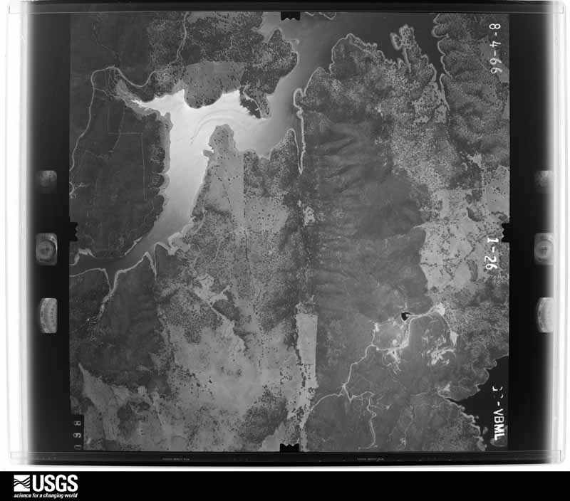 U.S. Geological Survey aerial photograph, 1966-08-05, scale 1:24000
