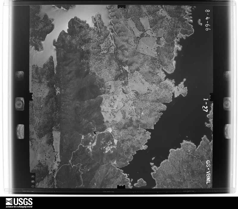 U.S. Geological Survey aerial photograph, 1966-08-05, scale 1:24000