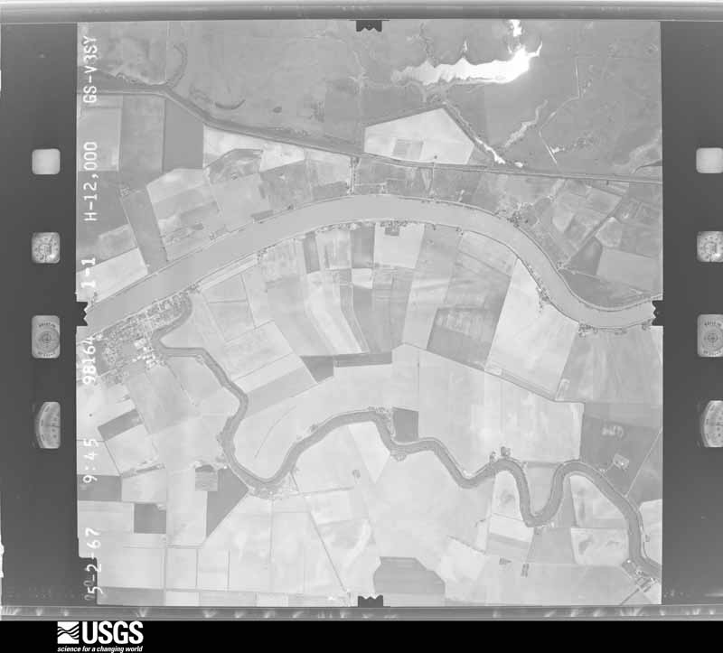 U.S. Geological Survey aerial photograph, 1967-05-07, scale 1:24000