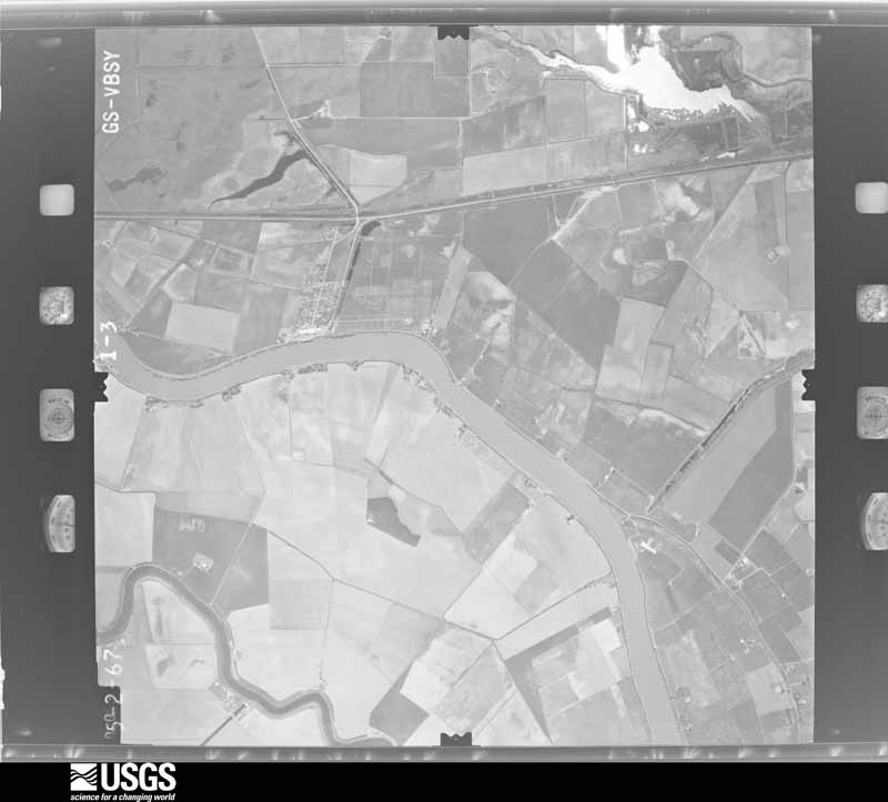 U.S. Geological Survey aerial photograph, 1967-05-07, scale 1:24000