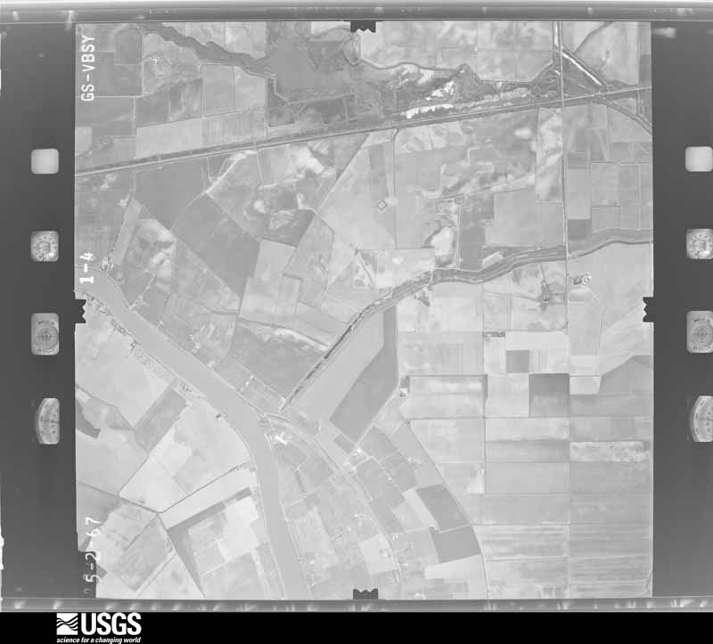 U.S. Geological Survey aerial photograph, 1967-05-07, scale 1:24000