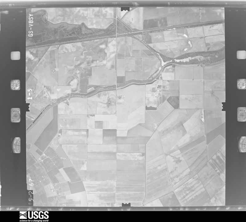U.S. Geological Survey aerial photograph, 1967-05-07, scale 1:24000