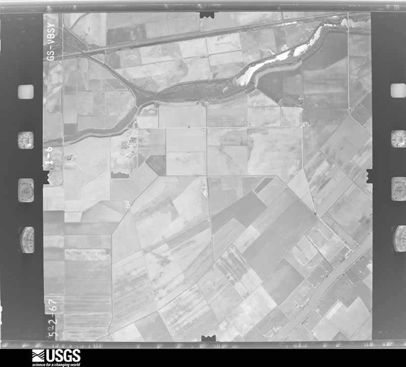 U.S. Geological Survey aerial photograph, 1967-05-07, scale 1:24000