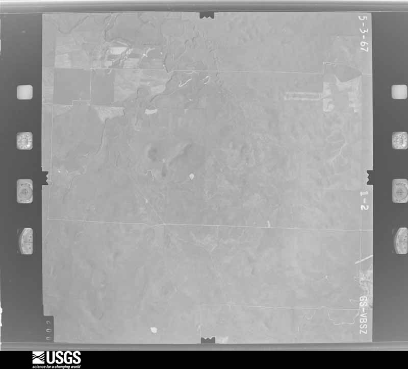 U.S. Geological Survey aerial photograph, 1967-05-03, scale 1:30000