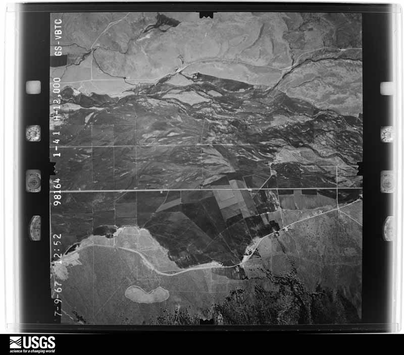 U.S. Geological Survey aerial photograph, 1967-07-10, scale 1:24000