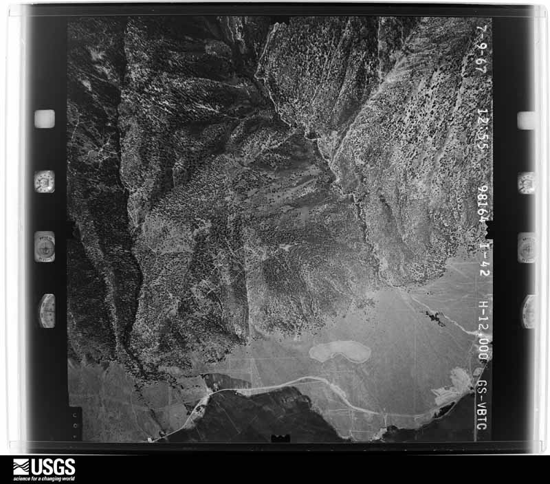 U.S. Geological Survey aerial photograph, 1967-07-10, scale 1:24000