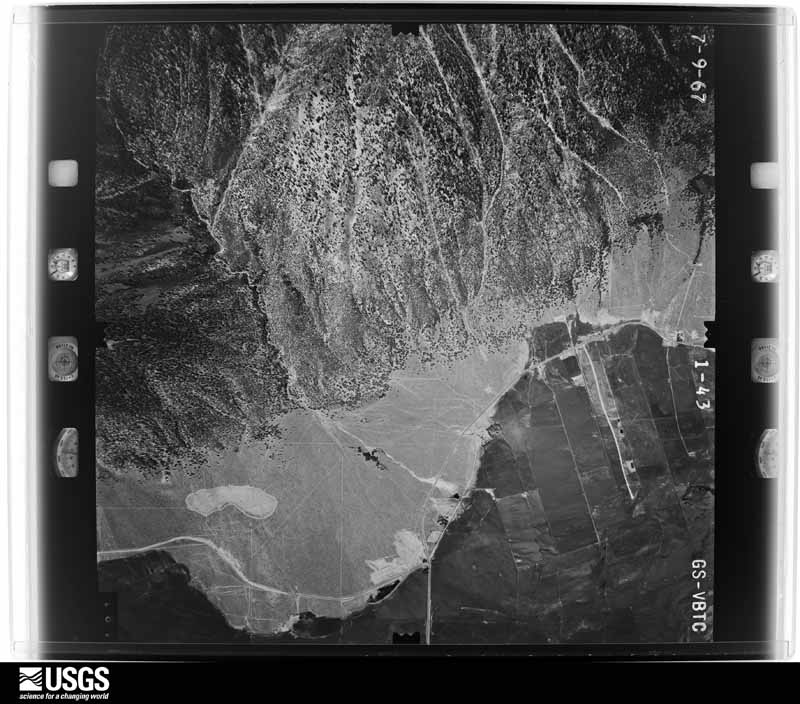 U.S. Geological Survey aerial photograph, 1967-07-10, scale 1:24000