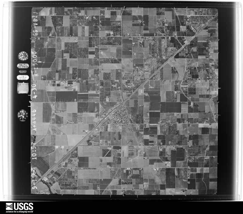 U.S. Geological Survey aerial photograph, 1968-05-01, scale 1:30000