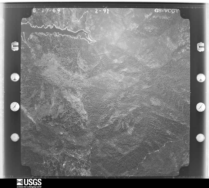 U.S. Geological Survey aerial photograph, 1969-08-17, scale 1:24000