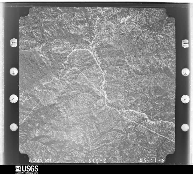 U.S. Geological Survey aerial photograph, 1969-08-17, scale 1:24000