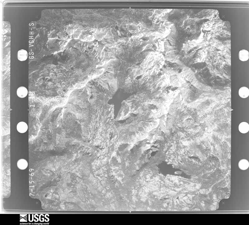 U.S. Geological Survey aerial photograph, 1969-07-15, scale 1:80000