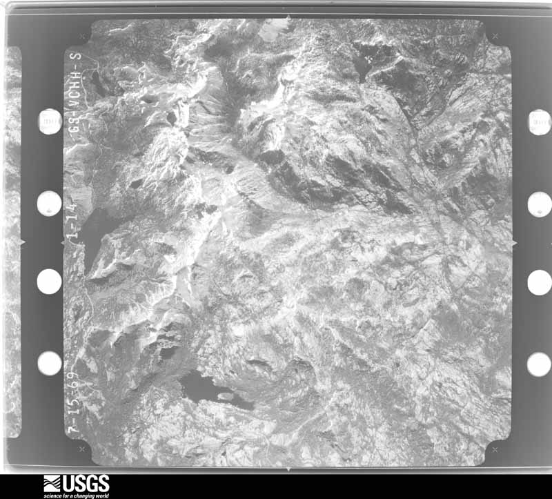 U.S. Geological Survey aerial photograph, 1969-07-15, scale 1:80000