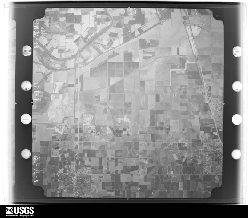 U.S. Geological Survey aerial photograph, 1970-04-24, scale 1:80000