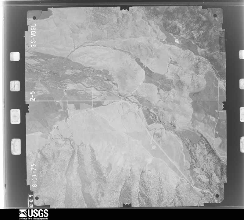 U.S. Geological Survey aerial photograph, 1973-08-01, scale 1:32000