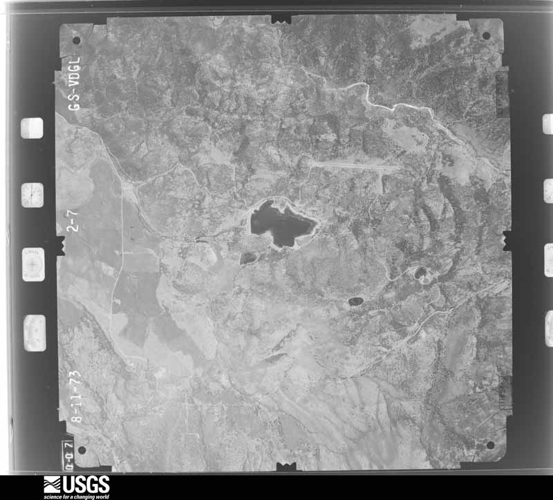 U.S. Geological Survey aerial photograph, 1973-08-01, scale 1:32000