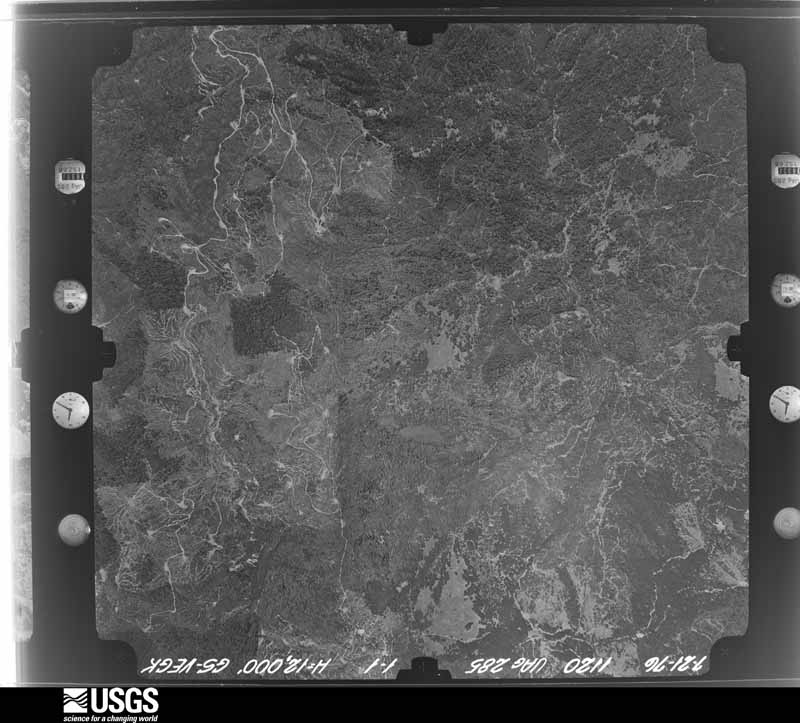 U.S. Geological Survey aerial photograph, 1976-08-20, scale 1:24000