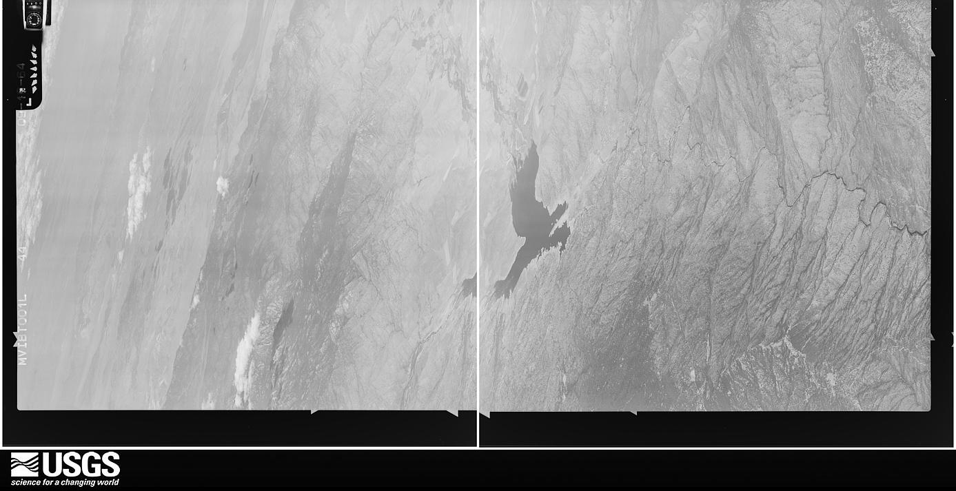 U.S. Geological Survey aerial photograph, 1964-09-18, scale 1:21660