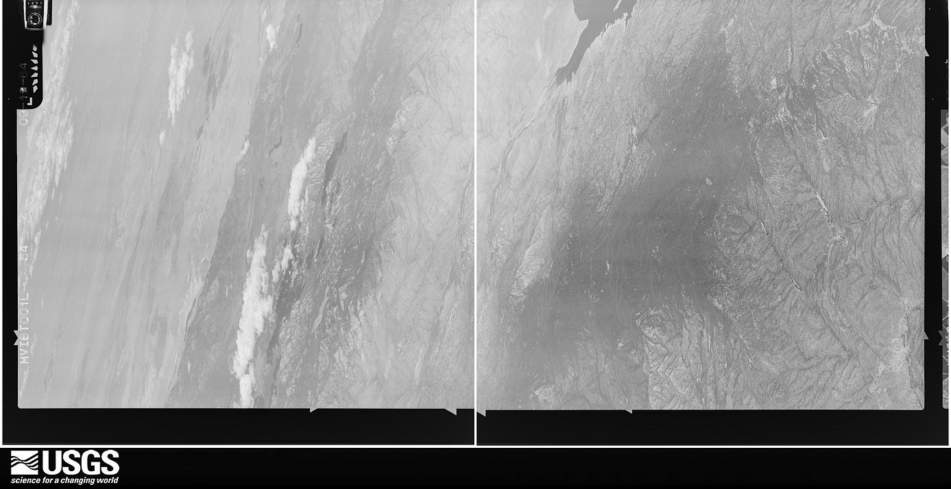 U.S. Geological Survey aerial photograph, 1964-09-18, scale 1:21660