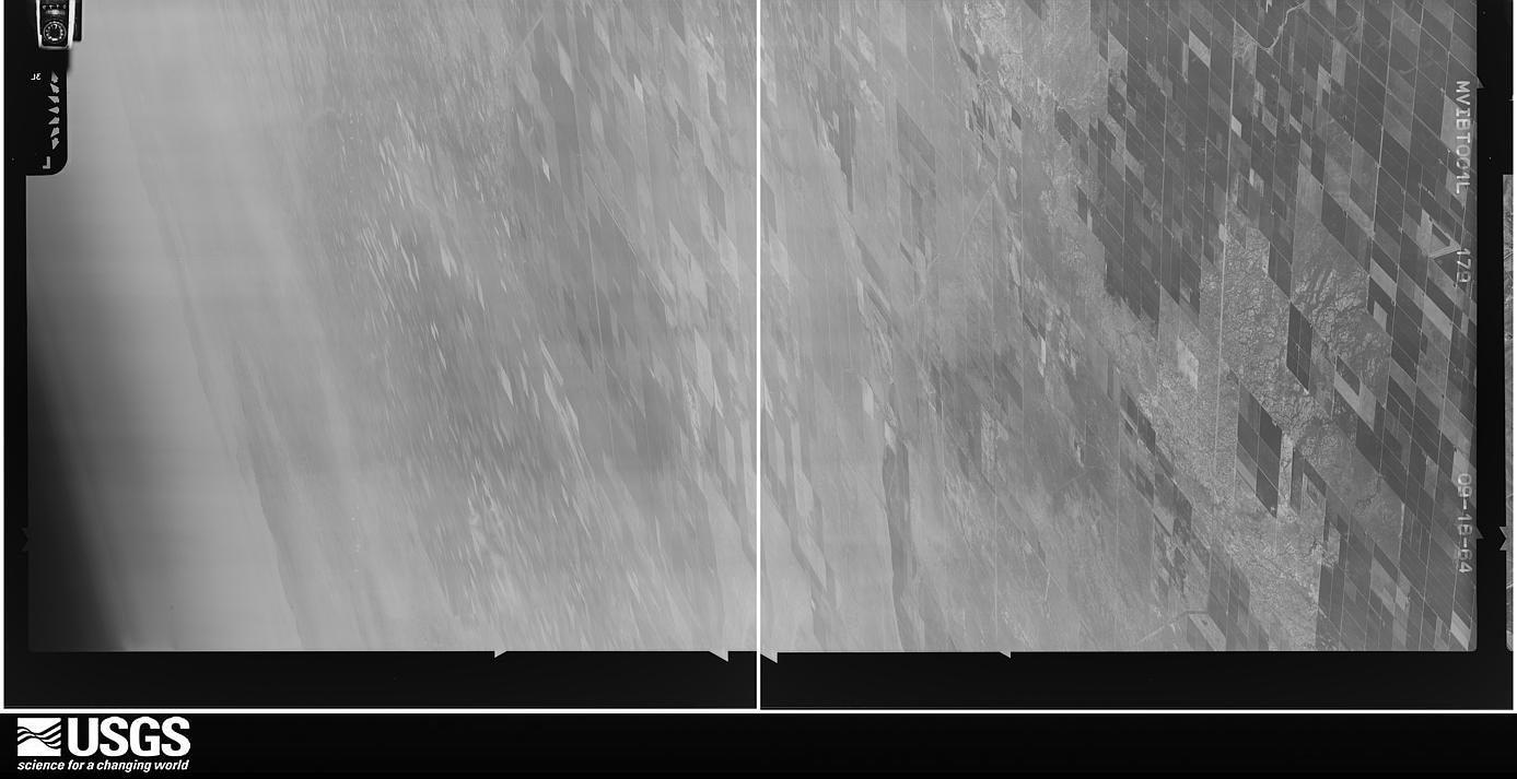 U.S. Geological Survey aerial photograph, 1964-09-18, scale 1:21660