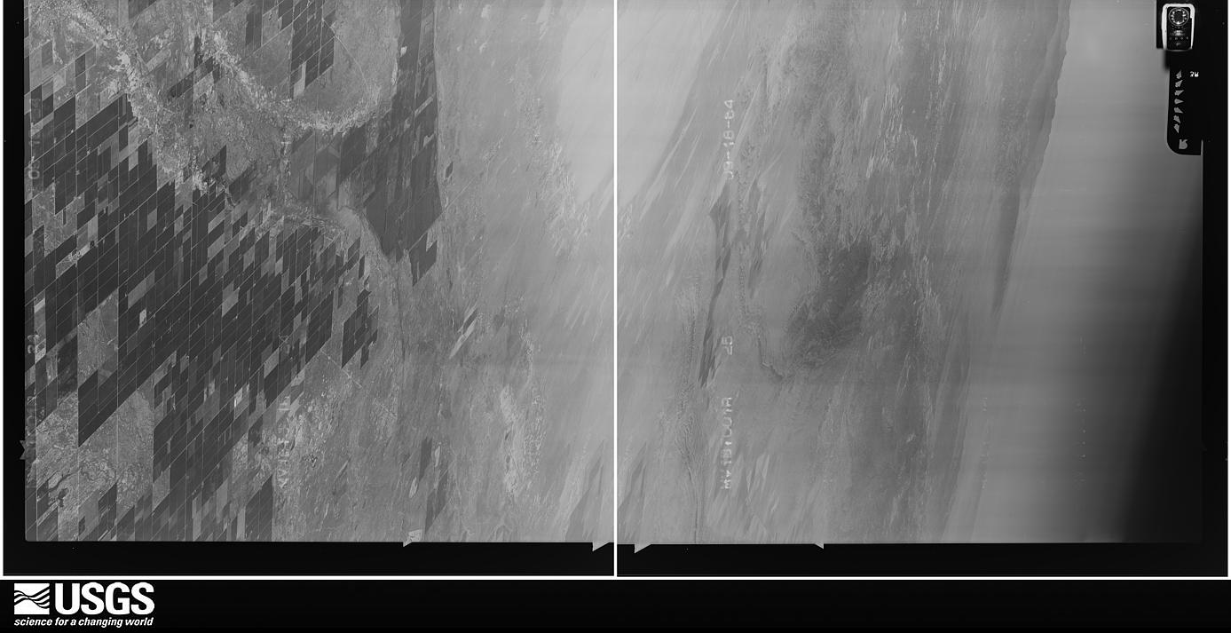 U.S. Geological Survey aerial photograph, 1964-09-18, scale 1:21660