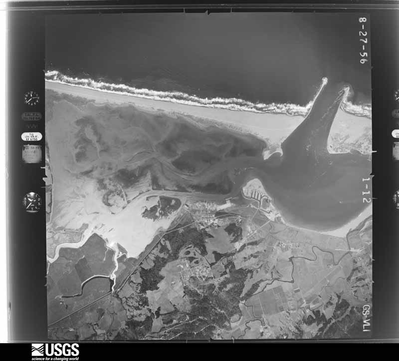 U.S. Geological Survey aerial photograph, 1956-09-13, scale 1:37400