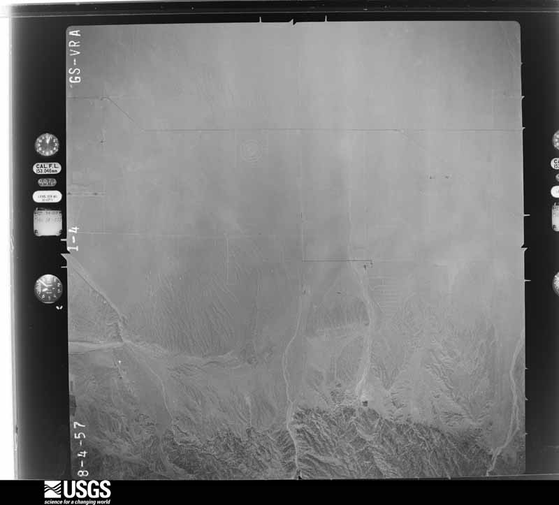 U.S. Geological Survey aerial photograph, 1957-08-04, scale 1:49000