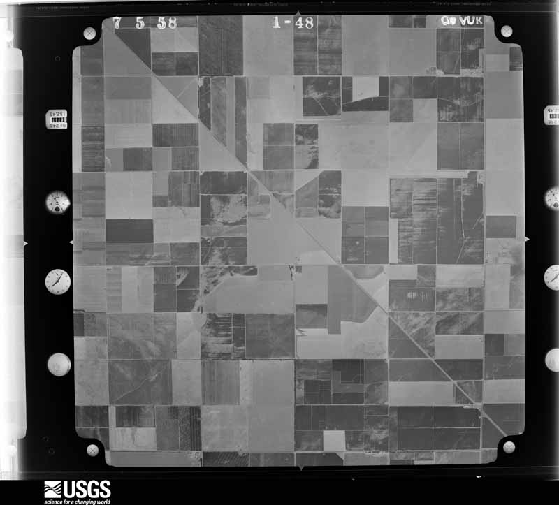 U.S. Geological Survey aerial photograph, 1958-07-01, scale 1:33200