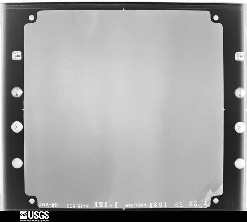 U.S. Geological Survey aerial photograph, 1958-07-25, scale 1:30000