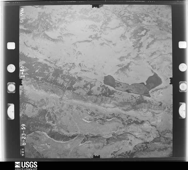 U.S. Geological Survey aerial photograph, 1959-07-21, scale 1:34000