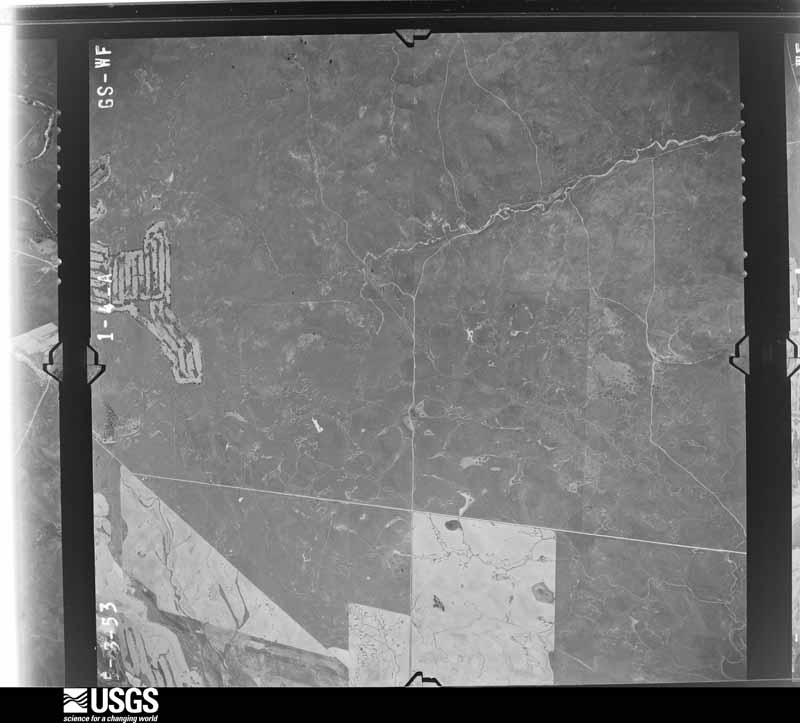 U.S. Geological Survey aerial photograph, 1953-06-01, scale 1:25000