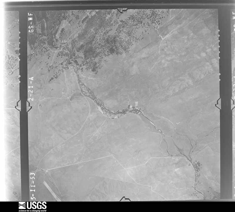 U.S. Geological Survey aerial photograph, 1953-06-01, scale 1:26500