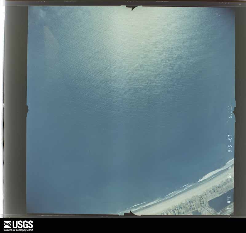 U.S. Geological Survey aerial photograph, 1967-09-06, scale 1:10000