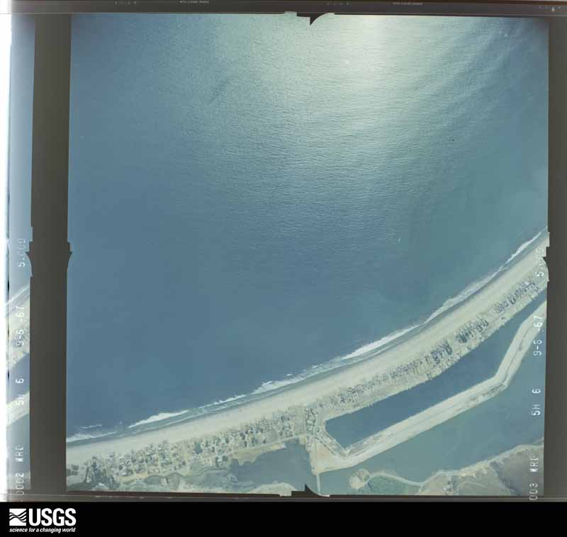 U.S. Geological Survey aerial photograph, 1967-09-06, scale 1:10000