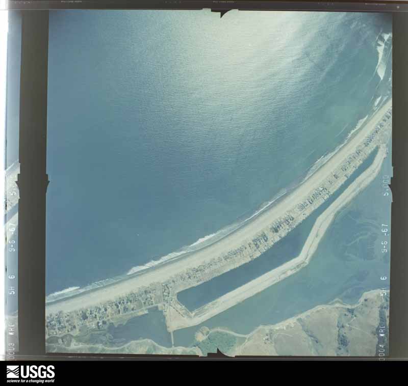 U.S. Geological Survey aerial photograph, 1967-09-06, scale 1:10000